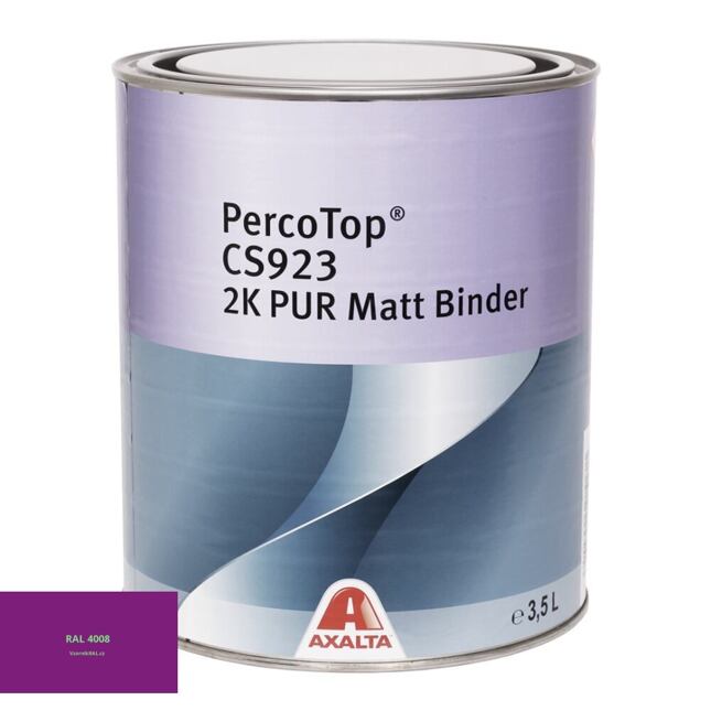 Matná polyuretanová 2K barva Axalta PercoTop MATT RAL 4008