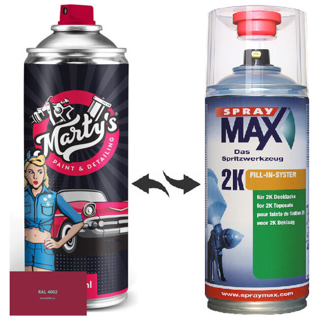 Barva ve spreji RAL 4002
