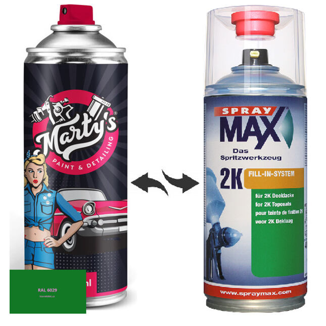 Barva ve spreji RAL 6029