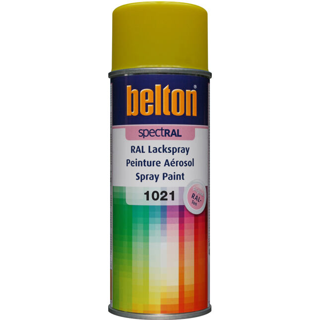 Vopsea spray Belton RAL 1021 400ml Galben fierbinte