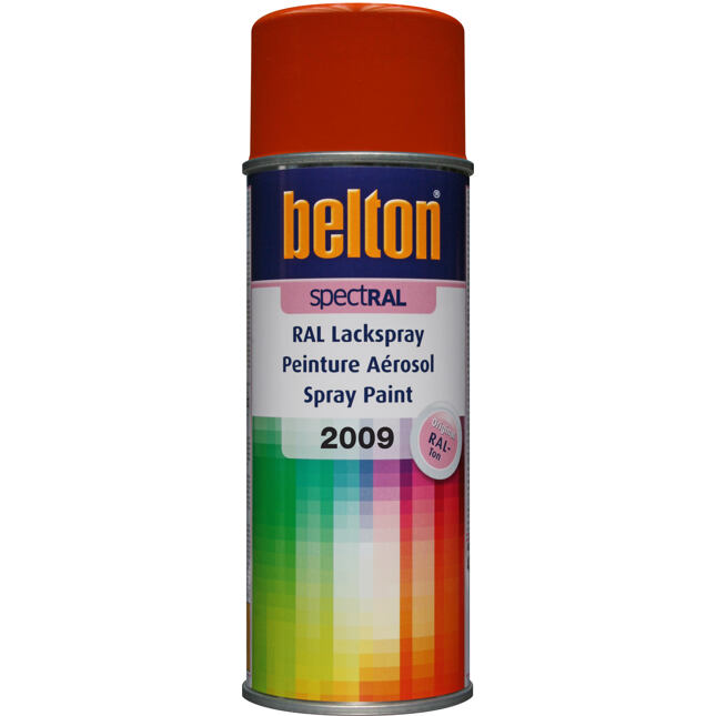 Belton Barva ve spreji RAL 2009 400ml DOPRAVNÍ ORANŽOVÁ