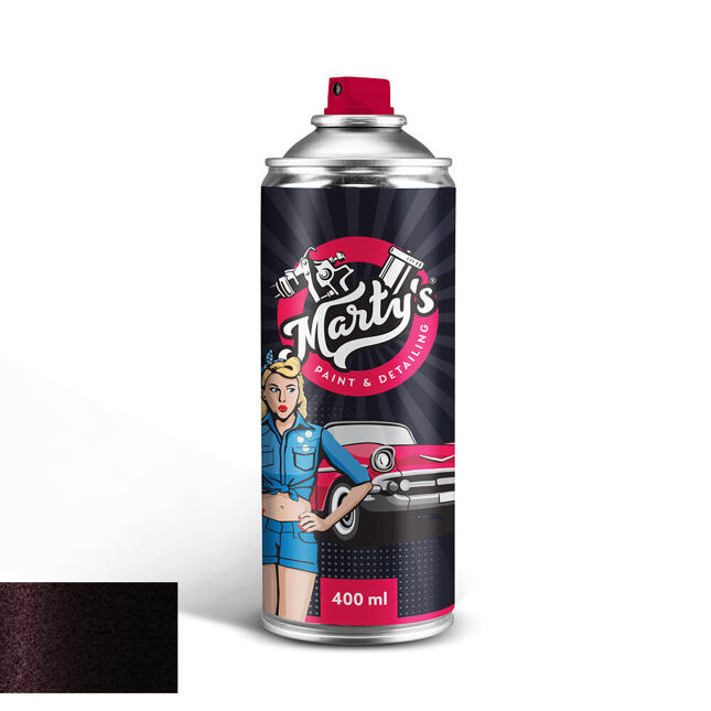 Barva na auto ve spreji Audi LZ9X Kirschschwarz/Happy End