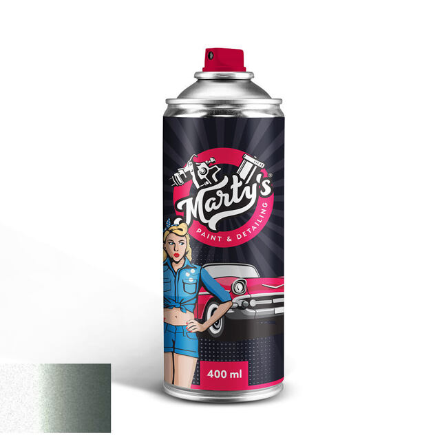 Spray vopsea auto Mercedes 9187 Bonamitsilber