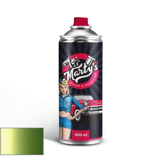 Barva ve spreji MG GCX Track Green
