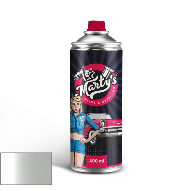 Barva ve spreji Porsche L0K1 Oryxweiss/carraraweiss