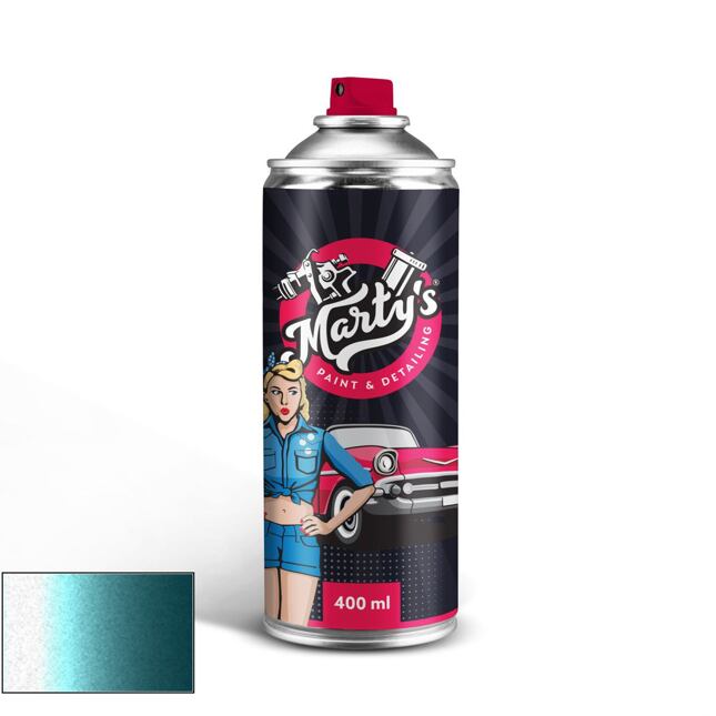 Barva ve spreji Daewoo 84L Teal Blue