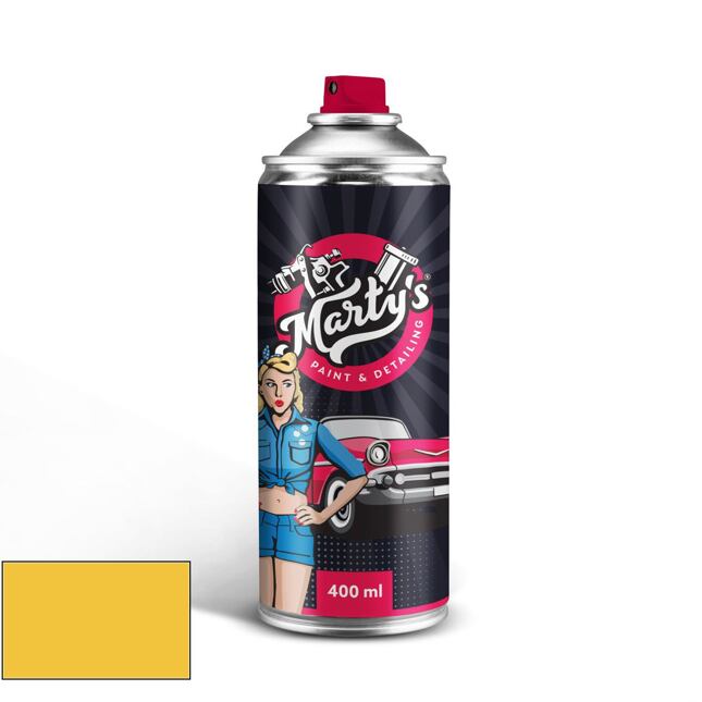 Vopsea spray Land Rover galben