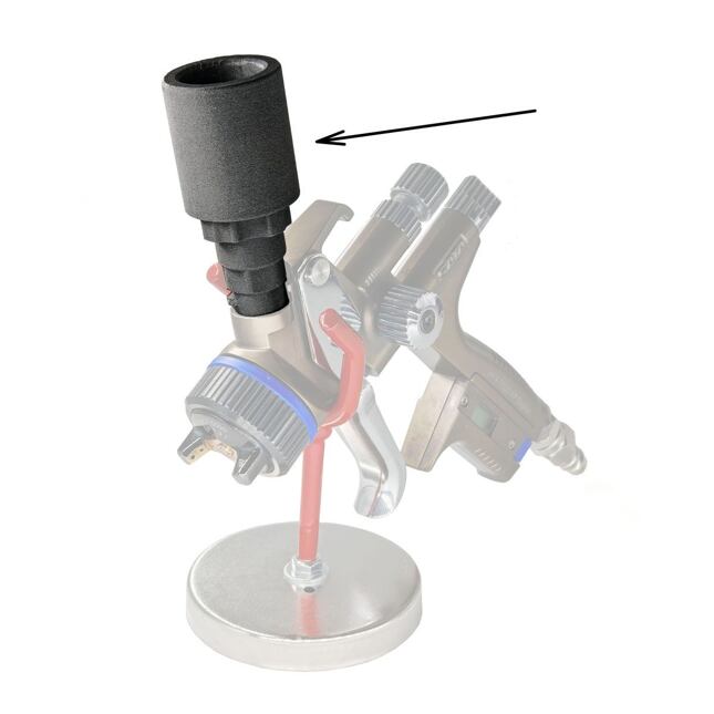 Malá nádobka pro stříkání vzorků pro pistole SATA