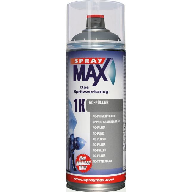 SprayMax AC-Füller Plnič akrylový Tmavě šedý 400ml