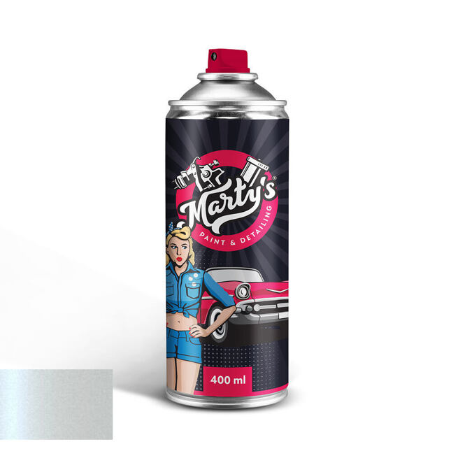 Motolak ve spreji Kawasaki 667 PEARL CHRYSTAL WHITE 2ks/bal