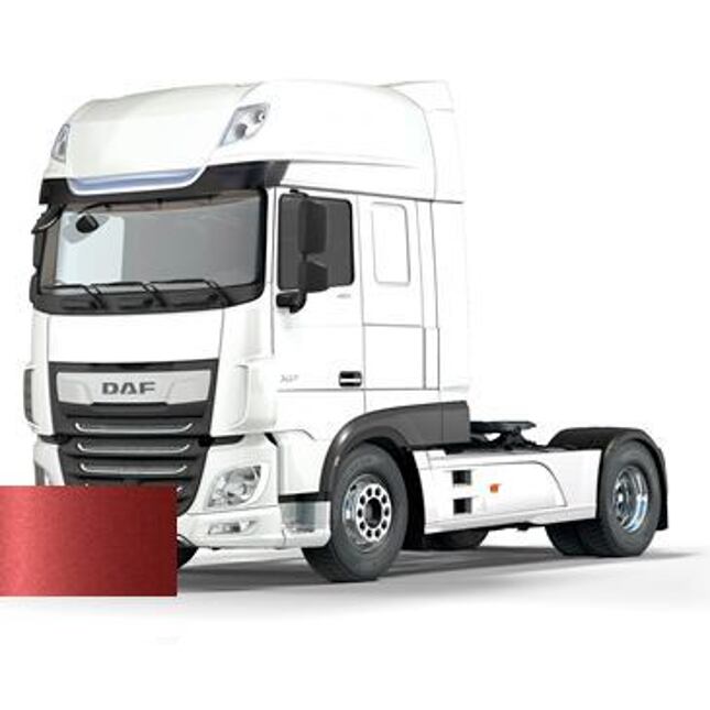 Vopsea spray auto DAF E1575MERD VAN DE POL TRANSPORT RED