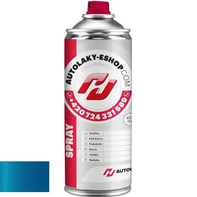 Autolak ve spreji Toyota D09 HORIZONTAL BLUE