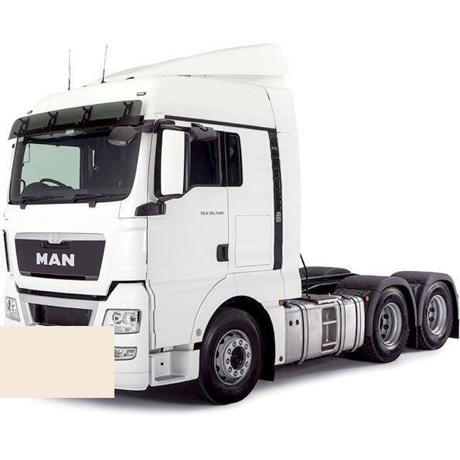 Autolak do pistole MAN truck 9001 CREMEWEISS RAL9001