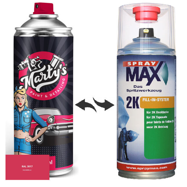 Barva ve spreji RAL 3017