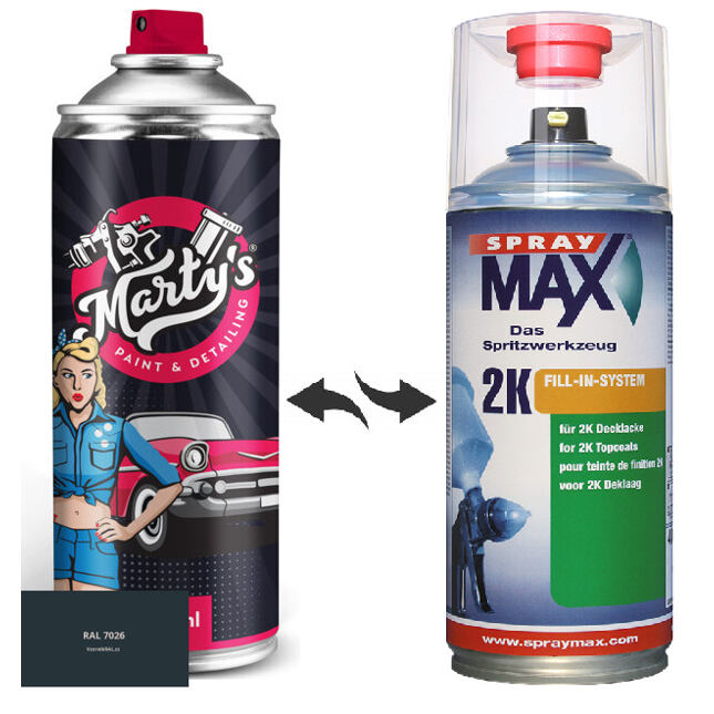Vopsea spray RAL 7026