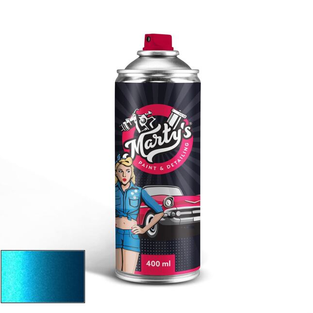 Barva ve spreji Porsche 708 Tahoeblau