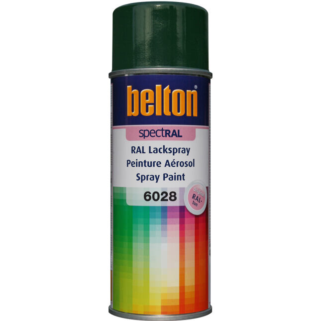 Vopsea spray Belton RAL 6028 400ml VERDE PIN
