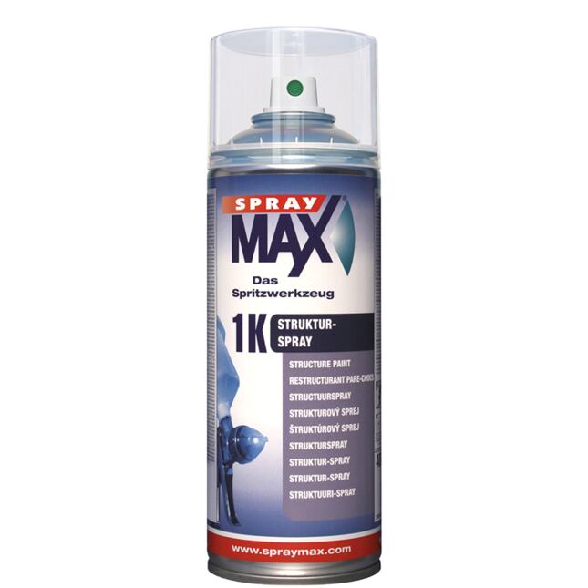 SprayMAX Strukturální rozprašovač černý Střední 400ml