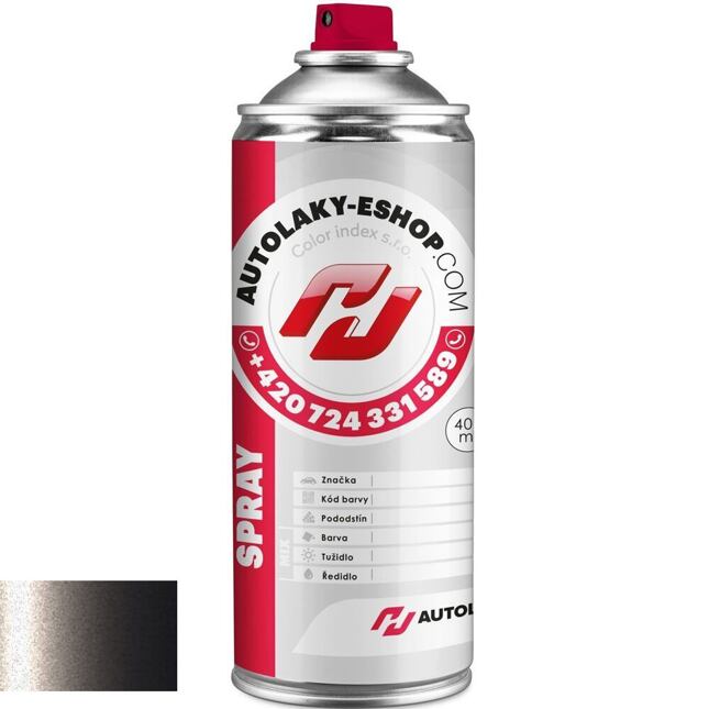 Barva na auto ve spreji Fiat 690B GRIGIO MET OPACO