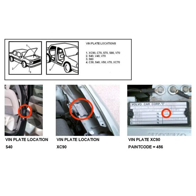 Autolak do pistole Volvo 147 LIGHT GREEN
