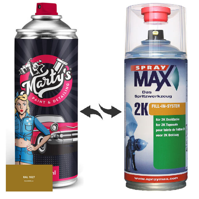 Barva ve spreji RAL 1027