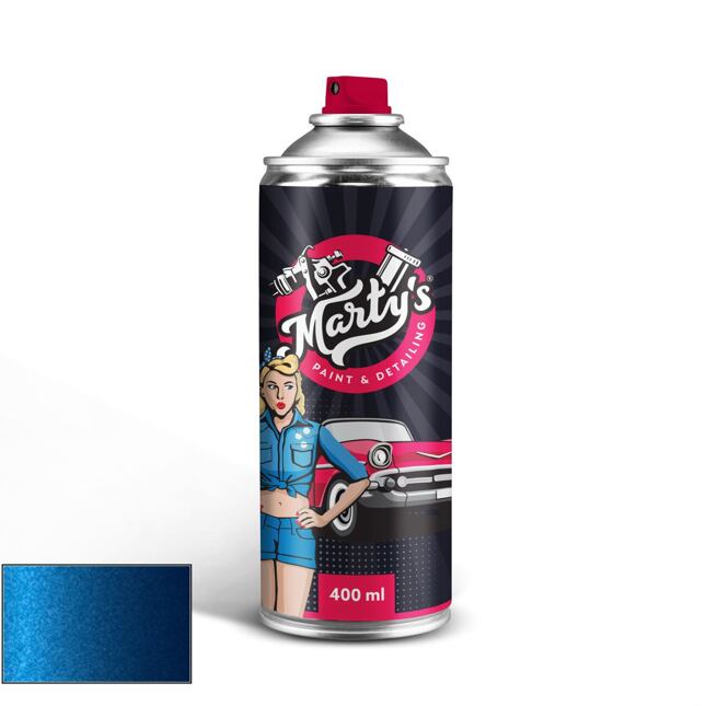 Barva ve spreji Porsche R5F Ravelloblau