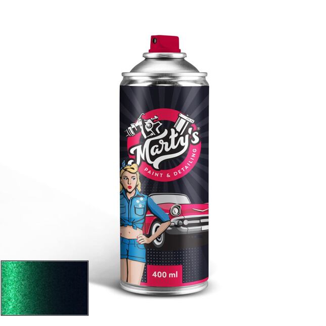 Barva ve spreji Land Rover 936 British Racing Green 6