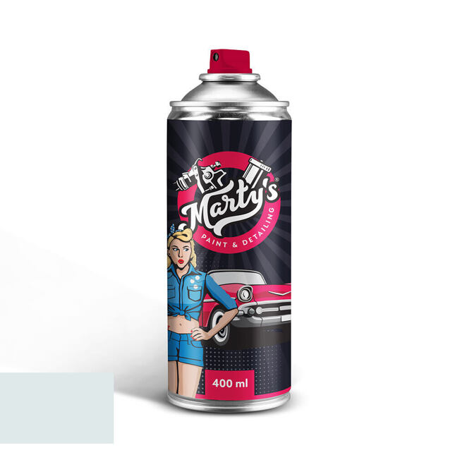 Barva na auto ve spreji Ford  7VTA Frozen white