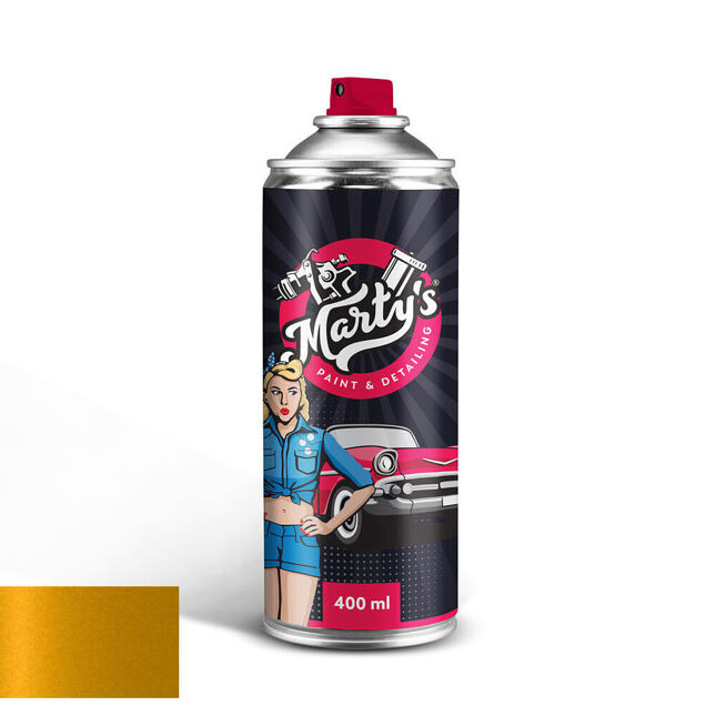 Autolak ve spreji Peugeot KDB JAUNE FLINT1003