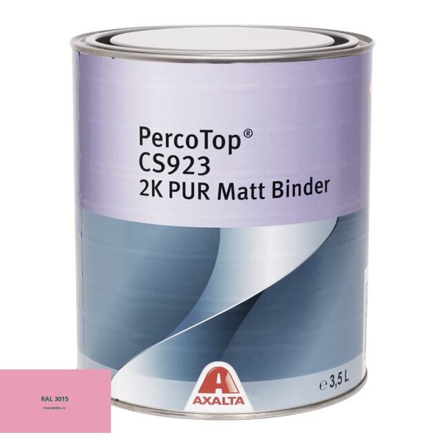 Matná polyuretanová 2K barva Axalta PercoTop MATT RAL 3015