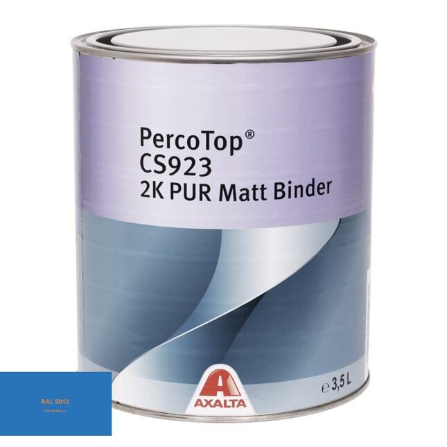 Matná polyuretanová 2K barva Axalta PercoTop MATT RAL 5012