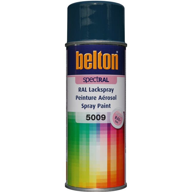 Belton Barva ve spreji RAL 5009 400ml AZUROVÁ
