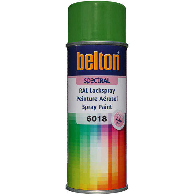 Belton Barva ve spreji RAL 6018 400ml ZELENOŽLUTÁ