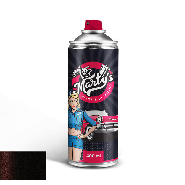 Autolak ve spreji Mitsubishi X46 BRUNET BLACK CHARCOAL