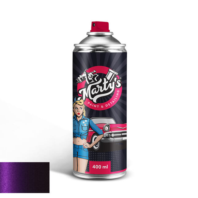 Autolak ve spreji Peugeot KPF VIOLET RETEVISION