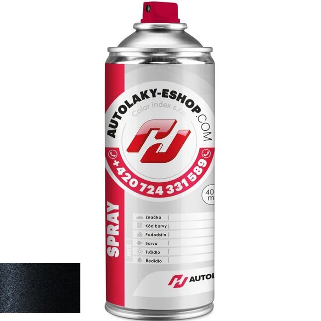 Autolak ve spreji Suzuki XJ3 BLUISH BLACK 3