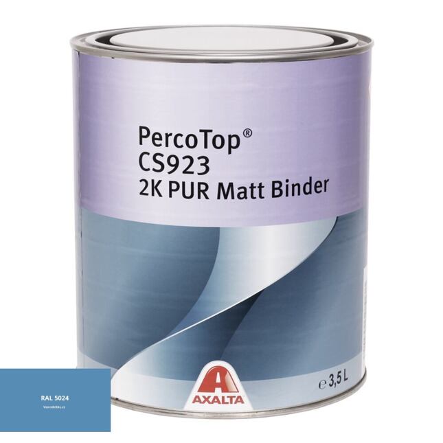 Matná polyuretanová 2K barva Axalta PercoTop MATT RAL 5024