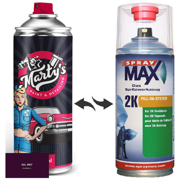 Barva ve spreji RAL 4007