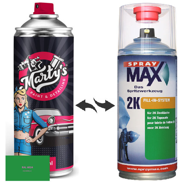 Barva ve spreji RAL 6024