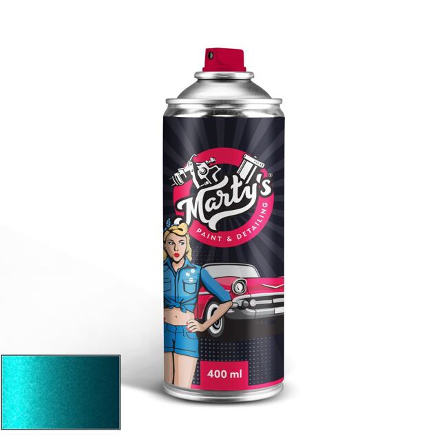 Barva ve spreji Porsche G5G Antiguablau