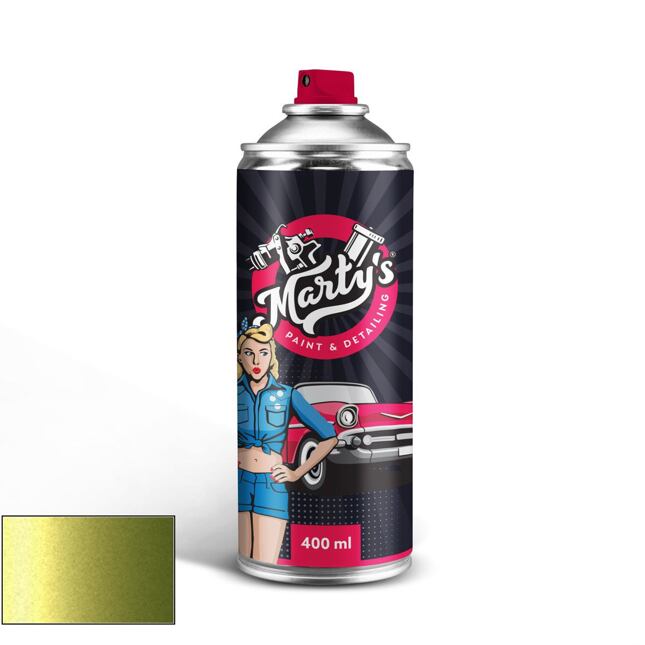 Daewoo 49U Vopsea spray galben-verde