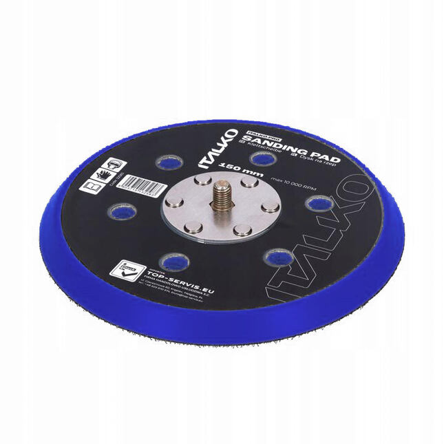 Italko Placă de susținere 150mm cu Velcro - 6 găuri