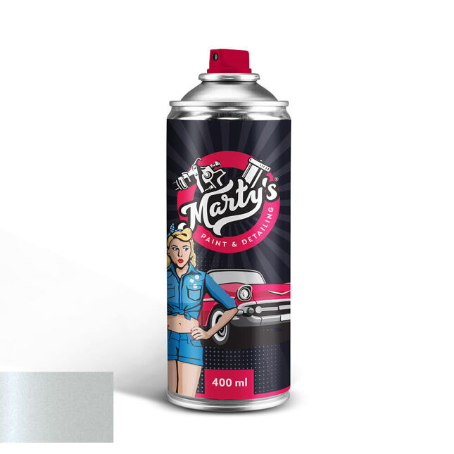 Autolak ve spreji Mercedes 9144 MONDSTEIN SILBER 2ks/bal