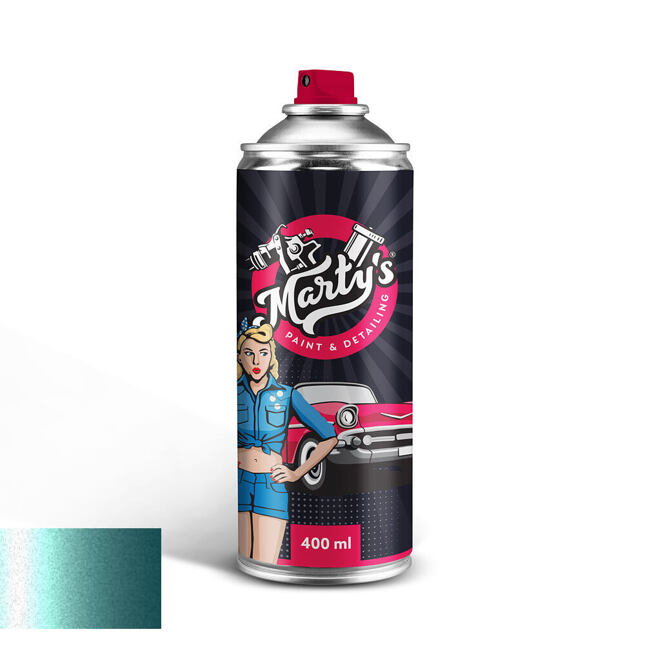 Autolak ve spreji Mitsubishi LA BLUE SAMOA PERAL