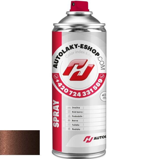 Autolak ve spreji Hyundai WG7 COGNAC BROWN