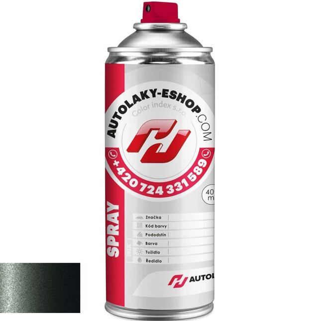 Barva na auto ve spreji Chrysler 091B URBAN GREEN