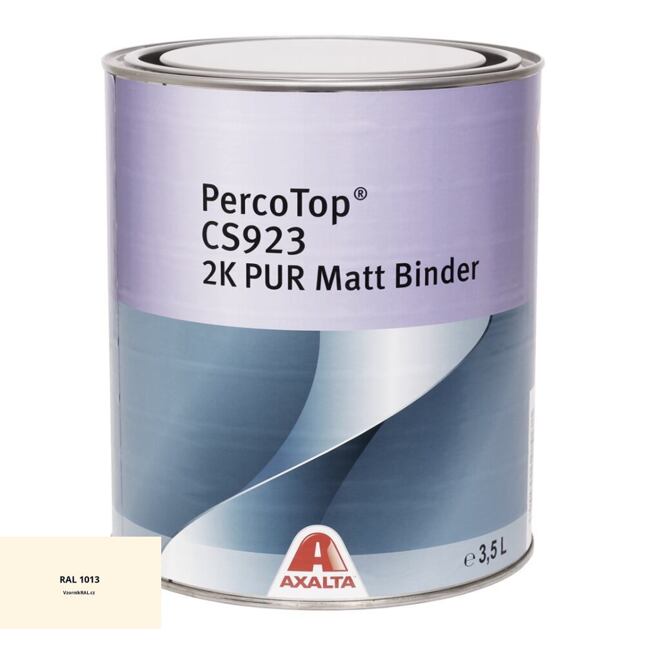 Matná polyuretanová 2K barva Axalta PercoTop MATT RAL 1013