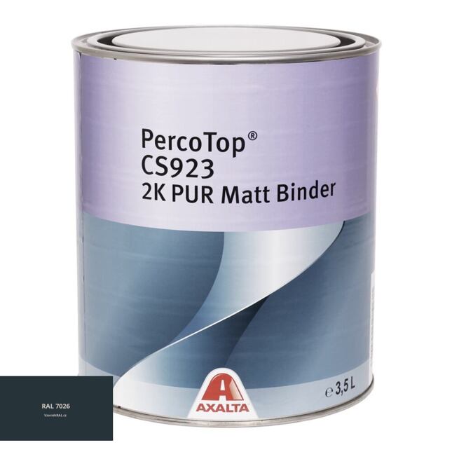 Vopsea poliuretanică mată Axalta PercoTop MATT 2K RAL 7026