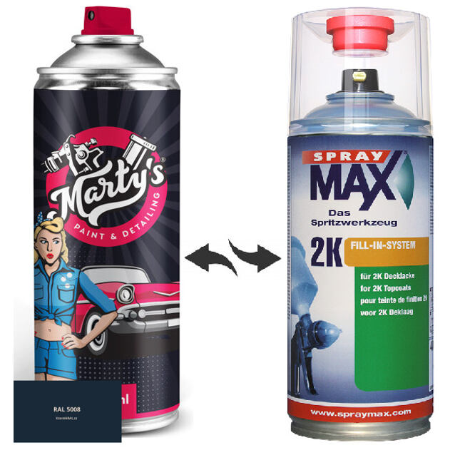Barva ve spreji RAL 5008