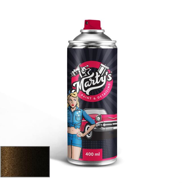 Barva ve spreji Porsche Y77 Dunkelbraungoldmetallic